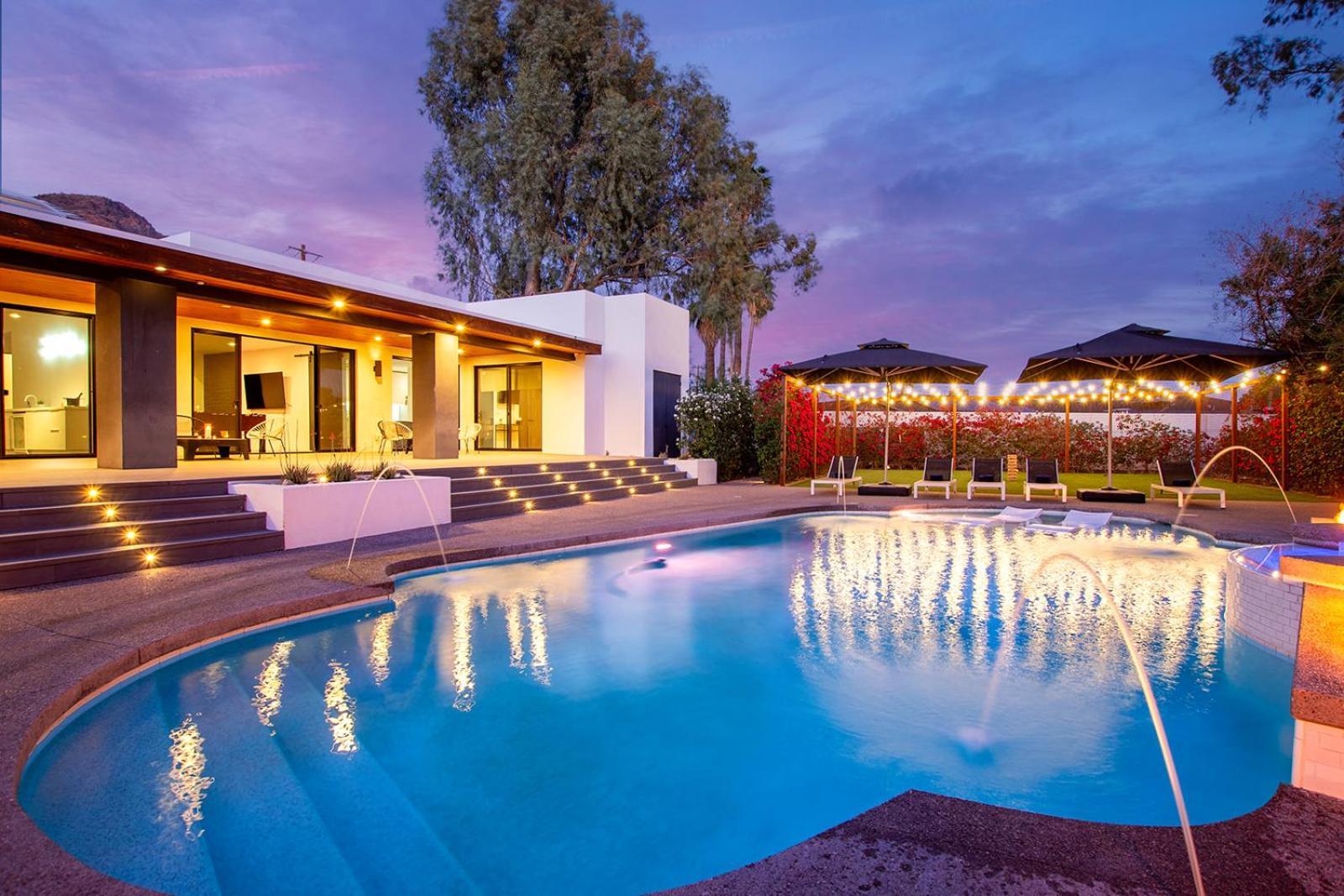Luxury Micro-Resort, Theater, Sauna, Heated Pool Phoenix Luaran gambar